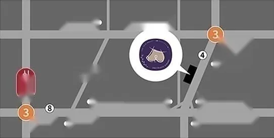 Схема проезда в клинику U&U — район Каросу-гиль, между ст. Апкучжон и ст. Синса (линия 3)